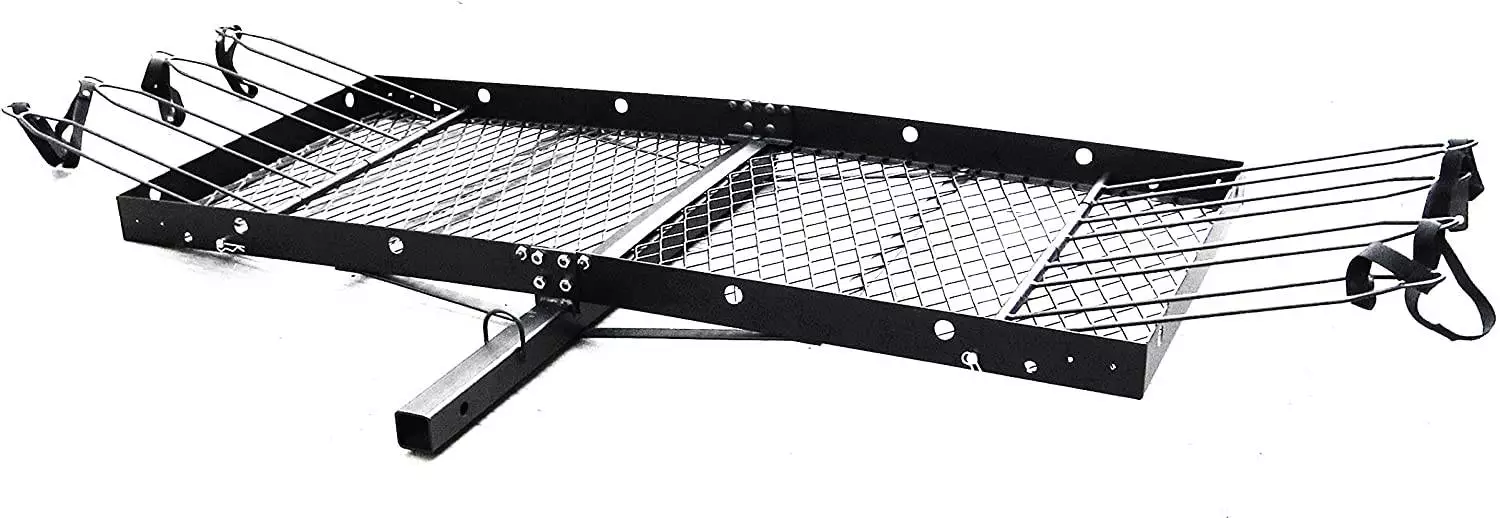 Tow Tuff 62 Inch 500 Pound Capacity Steel Cargo Carrier Trailer