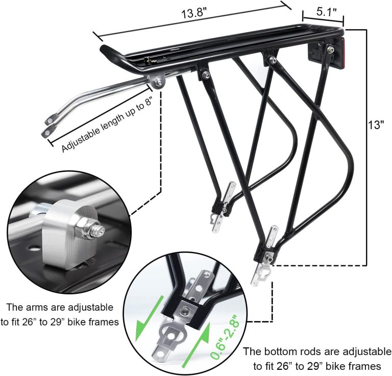 RELIANCER Bike Cargo Rack Review